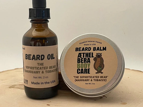 Aethelbera Body Care "Auld Oak & Ember" Beard Balm