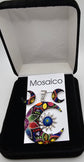 Mosaico Hand Made Pendant/Earring Set