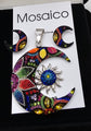 Mosaico Hand Made Pendant/Earring Set