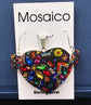 Mosaico Hand Made Pendant/Earring Set