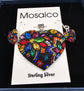 Mosaico Hand Made Pendant/Earring Set