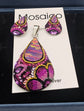 Mosaico Hand Made Pendant/Earring Set