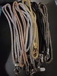 Crystal, Champagne, Silver,  Black, Grey and Iridescent Phone Straps